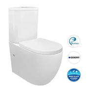 COSENZA RIMLESS TOILET SUITE FIL Kitchen Bathroom