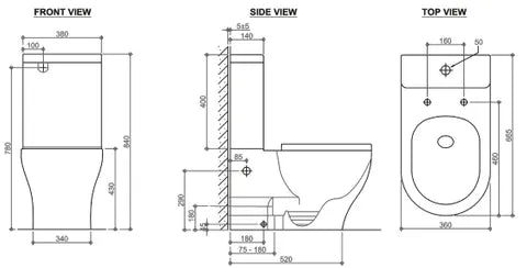 ZENITTI TORNADO TOILET SUITE