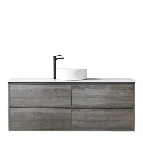 MAXIMO 1200 AMAZON GREY WH VANITY FIL Kitchen Bathroom