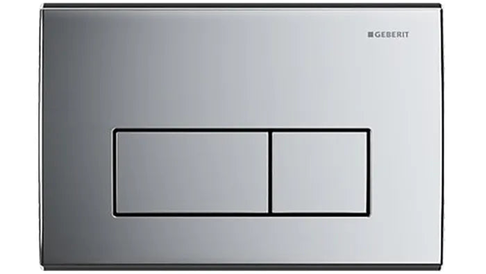 KAPPA50 DUAL FLUSH BUTTON SQUARE CHROME