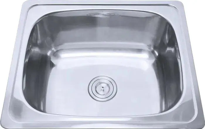 35L LAUNDRY SINK WITH SIDE TAPHOLE 555X455X200 FIL Kitchen Bathroom