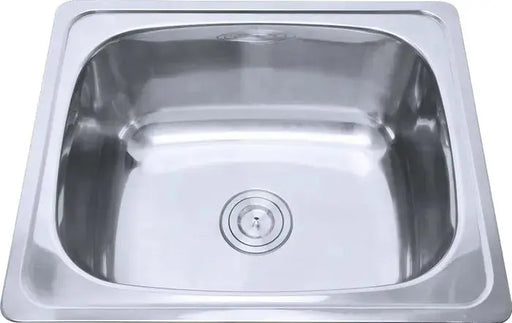 45L LAUNDRY SINK WITH SIDE TAPHOLE 600X500X240 FIL Kitchen Bathroom