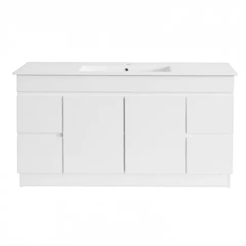 PVC 1200X460 VANITY LEG SINGLE BOWL