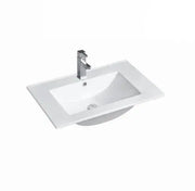 SlimLine Ceramic Top  Single Bowl with Overflow 600mm/750mm/900mm/1200mm - FIL Kitchen Bathroom