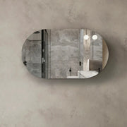 BONDI 1500X900 SHAVING CABINET BLACK OAK FIL Kitchen Bathroom