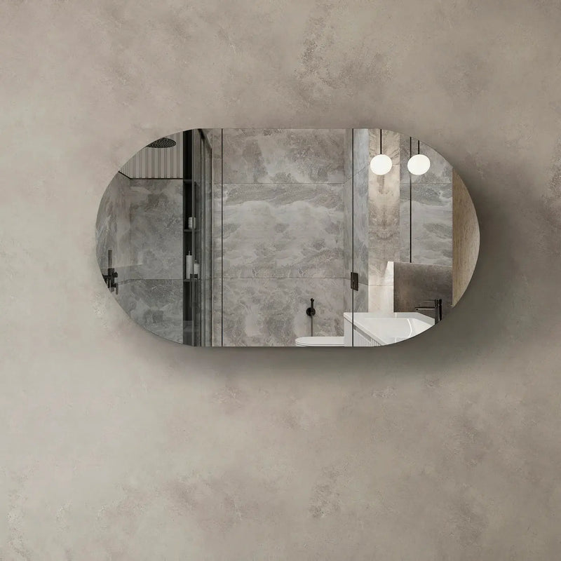 BONDI 1500X900 SHAVING CABINET BLACK OAK FIL Kitchen Bathroom