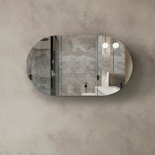 BONDI 1500X900 SHAVING CABINET BLACK OAK FIL Kitchen Bathroom