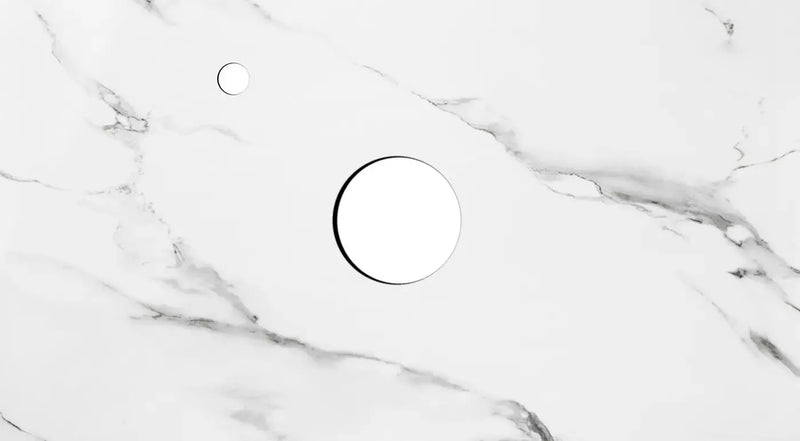 LIGHT GREY BOSTON 750MM WALL HUNG VANITY FIL Kitchen Bathroom