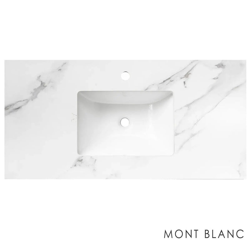 SATIN WHITE BOSTON 900MM WALL HUNG VANITY FIL Kitchen Bathroom