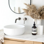 NATURAL OAK BYRON 600MM WALL HUNG VANITY FIL Kitchen Bathroom
