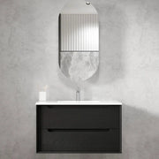 BLACK OAK BYRON 900MM WALL HUNG VANITY FIL Kitchen Bathroom