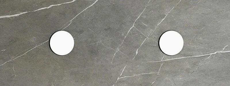 SATIN BLACK HAMPTON MARK II 1500MM DOUBLE BOWL WALL HUNG VANITY FIL Kitchen Bathroom