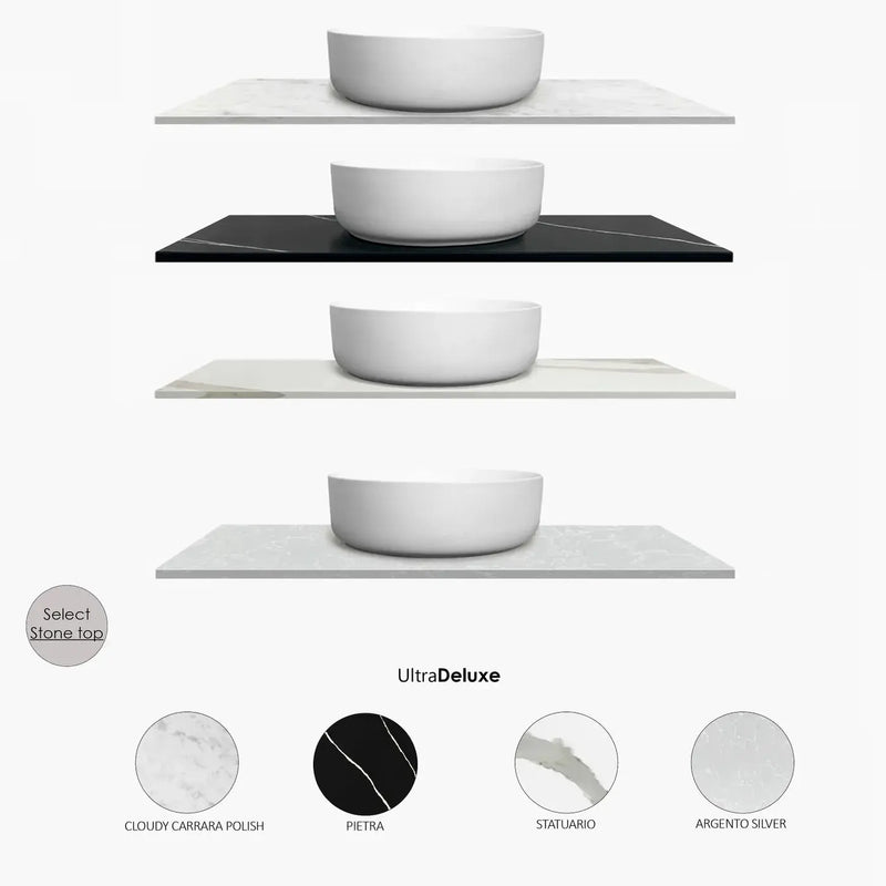 SATIN LIGHT GREY HAMPTON MARK II 600MM WALL HUNG VANITY FIL Kitchen Bathroom