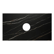 MATTE BLACK MARLO 600MM WALL HUNG VANITY FIL Kitchen Bathroom