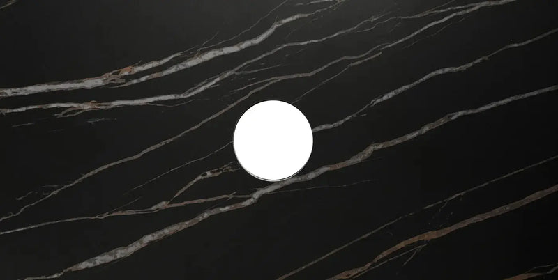 MATTE BLACK MARLO 900MM WALL HUNG VANITY FIL Kitchen Bathroom
