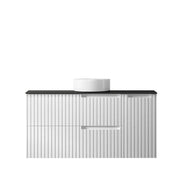 SATIN WHITE NOOSA 1200MM WALL HUNG VANITY FIL Kitchen Bathroom