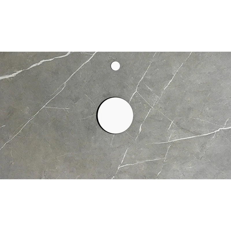 SATIN WHITE NOOSA 600MM WALL HUNG VANITY FIL Kitchen Bathroom