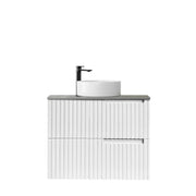 SATIN WHITE NOOSA 750MM WALL HUNG VANITY FIL Kitchen Bathroom