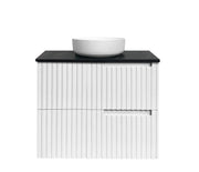 SATIN WHITE NOOSA 750MM WALL HUNG VANITY FIL Kitchen Bathroom