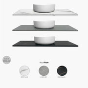 SATIN WHITE NOOSA 900MM WALL HUNG VANITY FIL Kitchen Bathroom