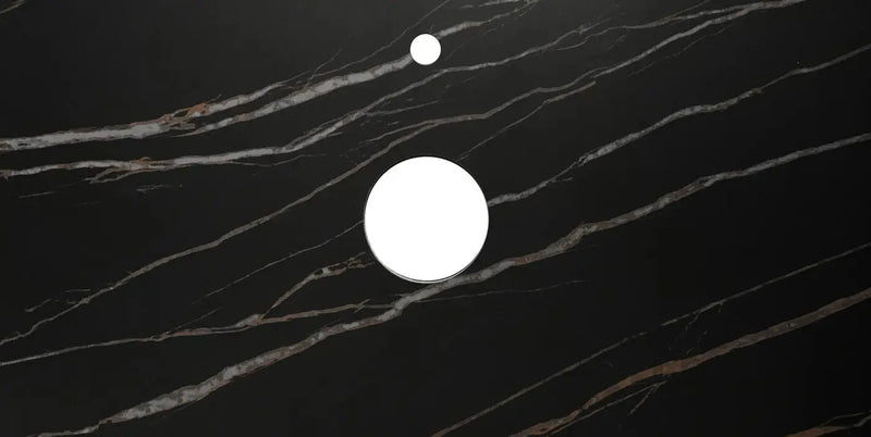 SATIN WHITE NOOSA 900MM WALL HUNG VANITY FIL Kitchen Bathroom