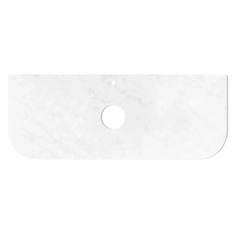 BONDI BLACK OAK 1200X460 CURVE VANITY FIL Kitchen Bathroom