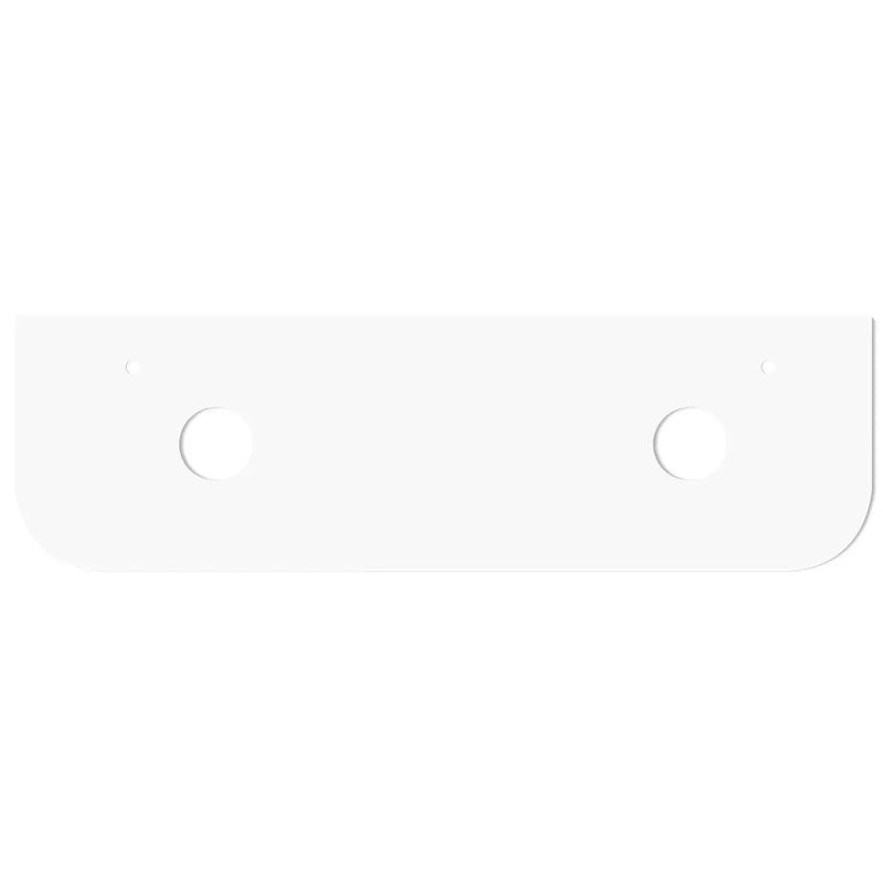 BONDI NATURAL OAK 1800X460 CURVE VANITY FIL Kitchen Bathroom