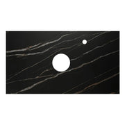 SATIN BLACK HAMPTON MARK II 600MM WALL HUNG VANITY FIL Kitchen Bathroom