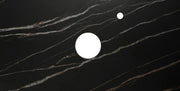 MATTE BLACK MARLO 900MM WALL HUNG VANITY FIL Kitchen Bathroom