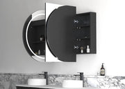 LED BONDI 1800X900 SHAVING CABINET BLACK OAK FIL Kitchen Bathroom