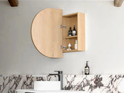 LED BONDI 900X600 SHAVING CABINET NATURAL OAK FIL Kitchen Bathroom