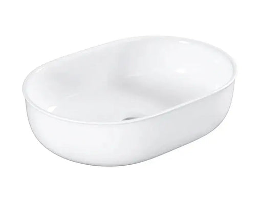 BRONTE Oval Above Counter Basin Gloss white/Matte white/Matte Black/Carrara 500x350x130mm otti