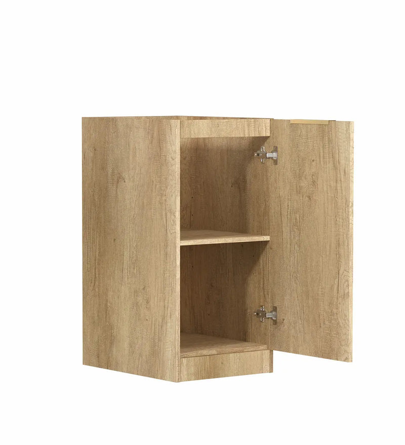 Byron/Bondi Laundry 415 Natural Oak Base Cabinet - FIL Kitchen Bathroom