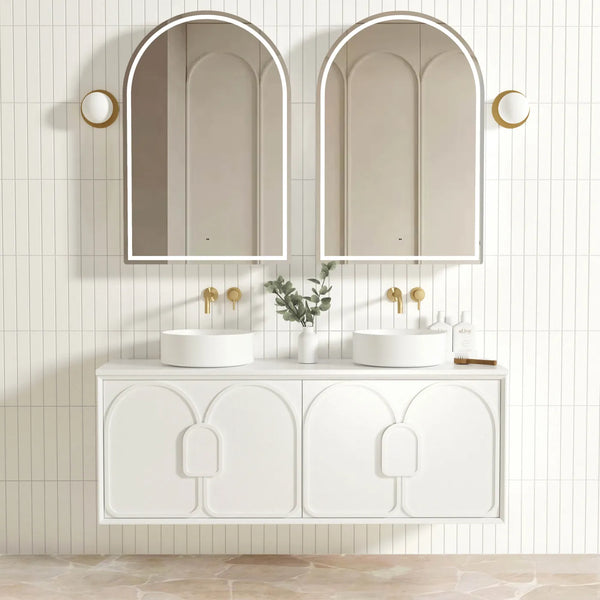 LAGUNA SATIN WHITE 600X460 VANITY