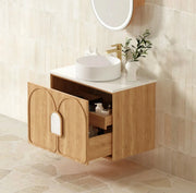 LAGUNA NATURAL AMERICAN OAK 600X460 VANITY FIL Kitchen Bathroom