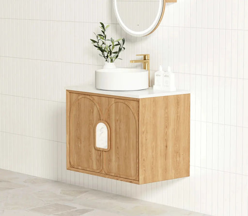 LAGUNA NATURAL AMERICAN OAK 600X460 VANITY FIL Kitchen Bathroom