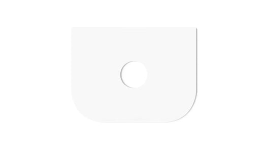 Bondi Pure White Above Counter Vanity Top 600mm/750mm/900mm/1200mm - FIL Kitchen Bathroom