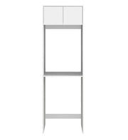 Hampshire Laundry Cabinet White Tall Washing Machine Cabinet 2100mm - FIL Kitchen Bathroom