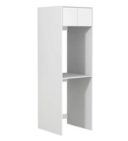 Hampshire Laundry Cabinet White Tall Washing Machine Cabinet 2100mm - FIL Kitchen Bathroom