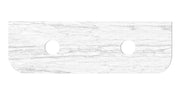 Bondi Natural Carrara Marble Above Counter Vanity Top 1500mm/1800mm - FIL Kitchen Bathroom