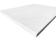 Solid Surface Cloudy Carrara Above Counter Vanity Top 600mm/750mm/900mm/1200mm - FIL Kitchen Bathroom