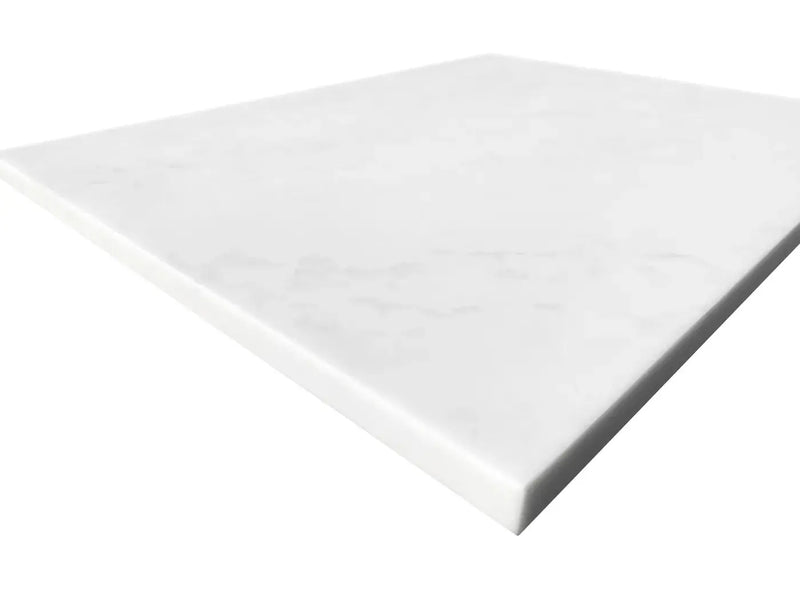 Solid Surface Cloudy Carrara Above Counter Vanity Top 600mm/750mm/900mm/1200mm - FIL Kitchen Bathroom
