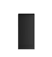 Hampshire Matte Black Base Laundry Cabinet with Stone Top and Sink 1060x600x900mm otti