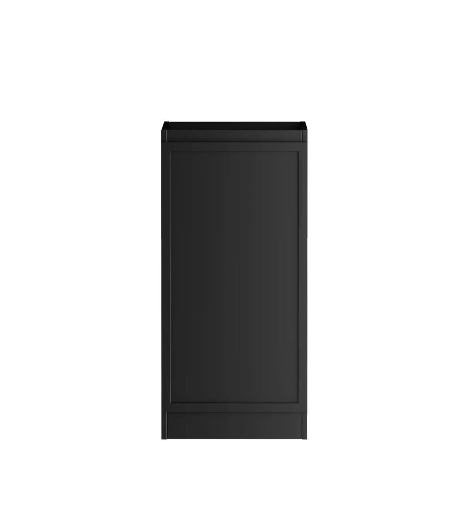 Hampshire Matte Black Base Laundry Cabinet 415mm