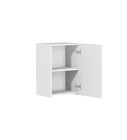 Hampshire Matte White Wall Laundry Cabinet 415mm otti