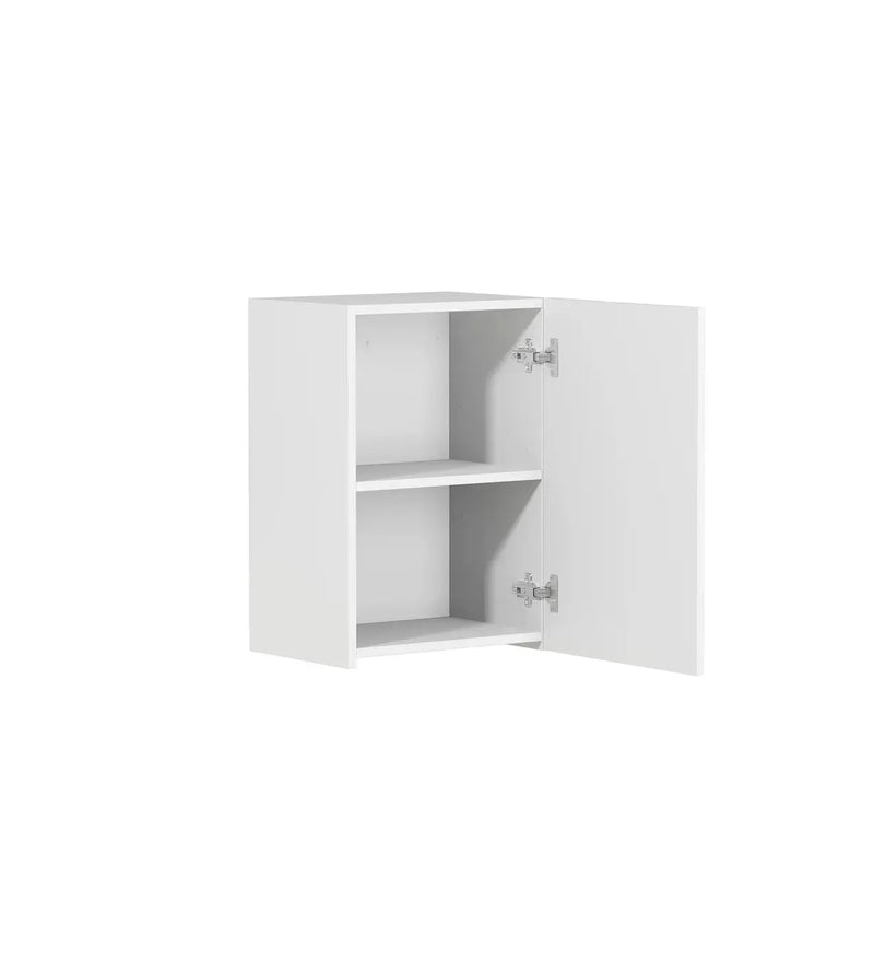 Hampshire Matte White Wall Laundry Cabinet 415mm otti
