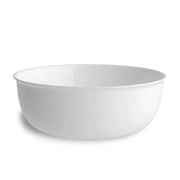 Bronte Round Above Counter Basin Gloss White/Matte White 360x360x130mm - FIL Kitchen Bathroom
