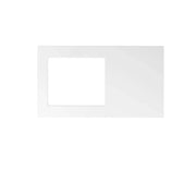 Hampshire Matte Black Base Laundry Cabinet with Stone Top and Sink 1060x600x900mm otti