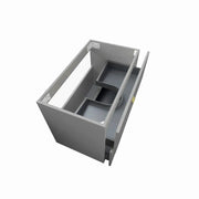 LIGHT GREY  BOSTON  600MM WALL HUNG VANITY FIL Kitchen Bathroom