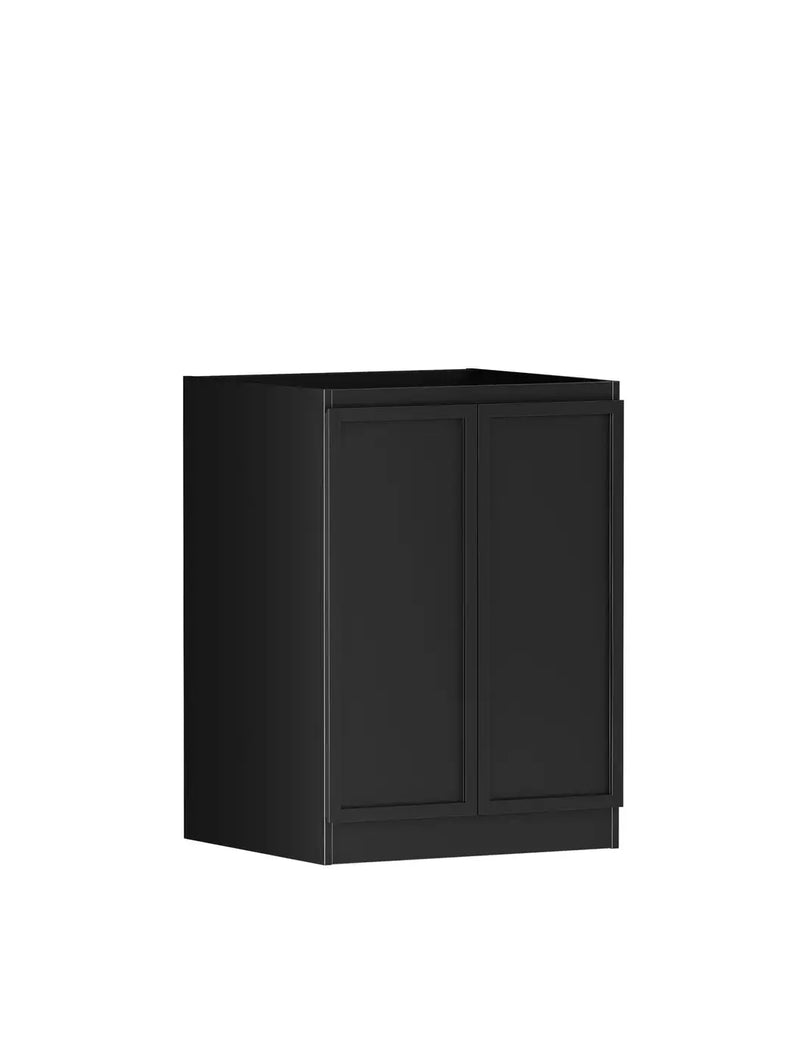 Hampshire Black Mini Laundry Cabinet 650mm otti